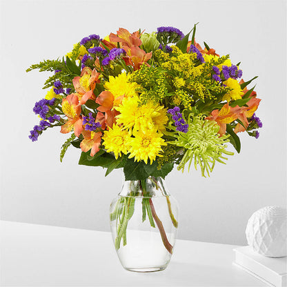 Marmalade Skies Bouquet –  Corona Rose Flowers, Corona CA