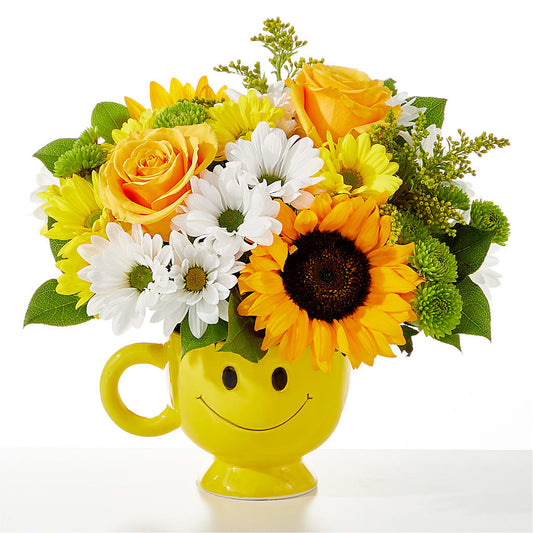 Be Happy Bouquet –  Corona Rose Flowers, Corona CA