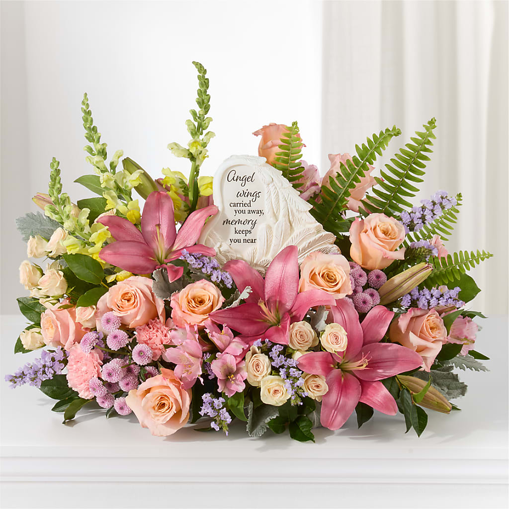 Gentle Light Arrangement –  Corona Rose Flowers, Corona CA