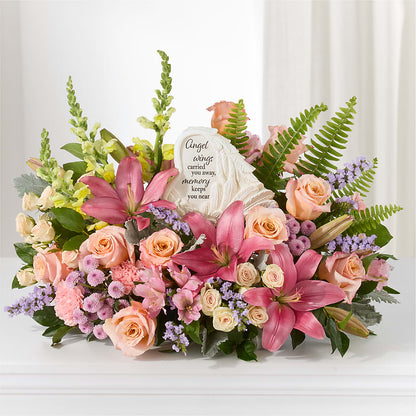 Gentle Light Arrangement –  Corona Rose Flowers, Corona CA