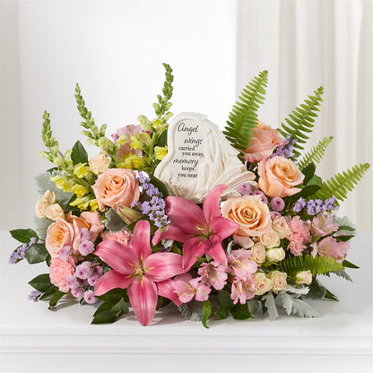 Gentle Light Arrangement –  Corona Rose Flowers, Corona CA