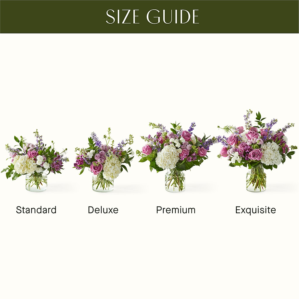 Violet Caress Bouquet –  Corona Rose Flowers, Corona CA