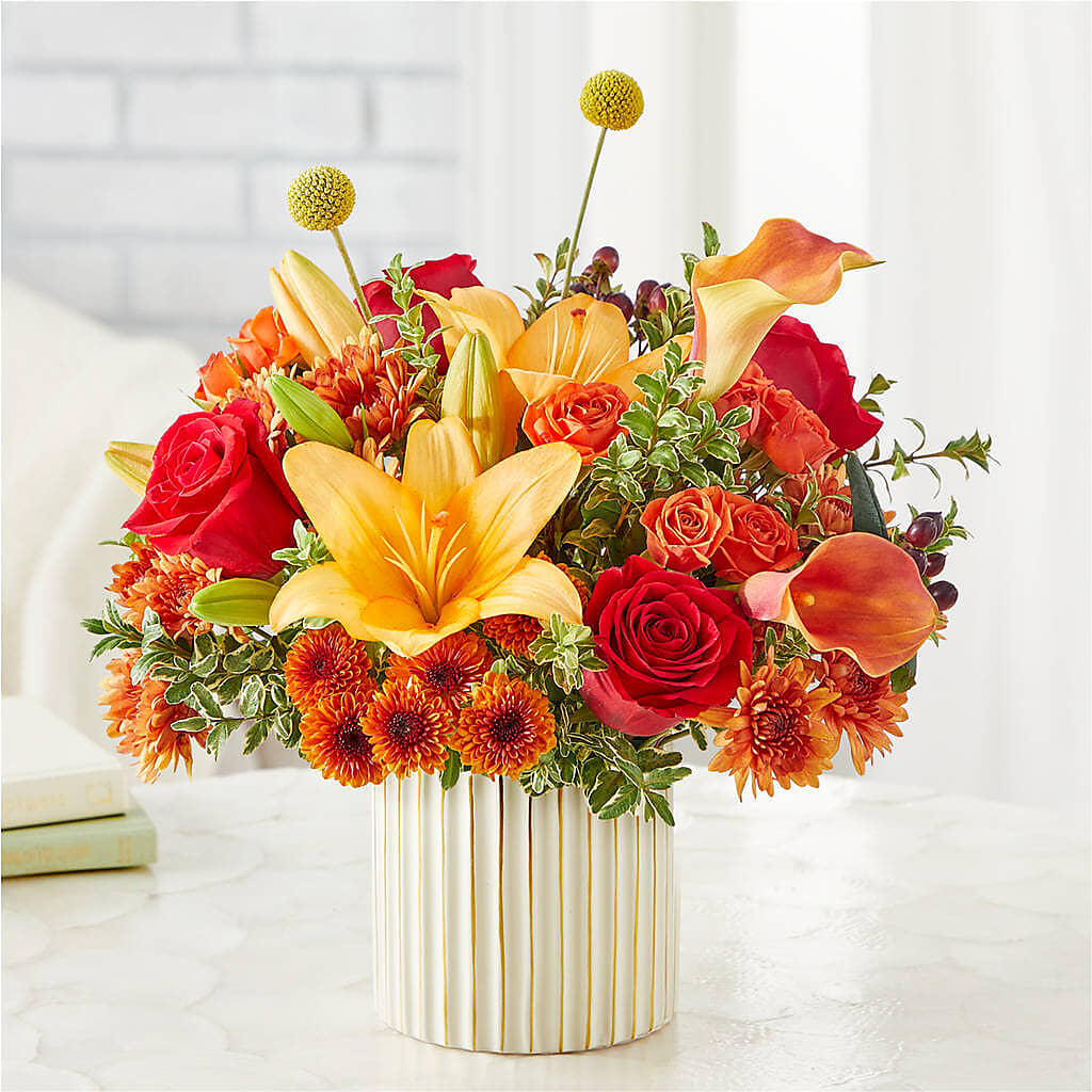 Scarlet Skies Bouquet –  Corona Rose Flowers, Corona CA