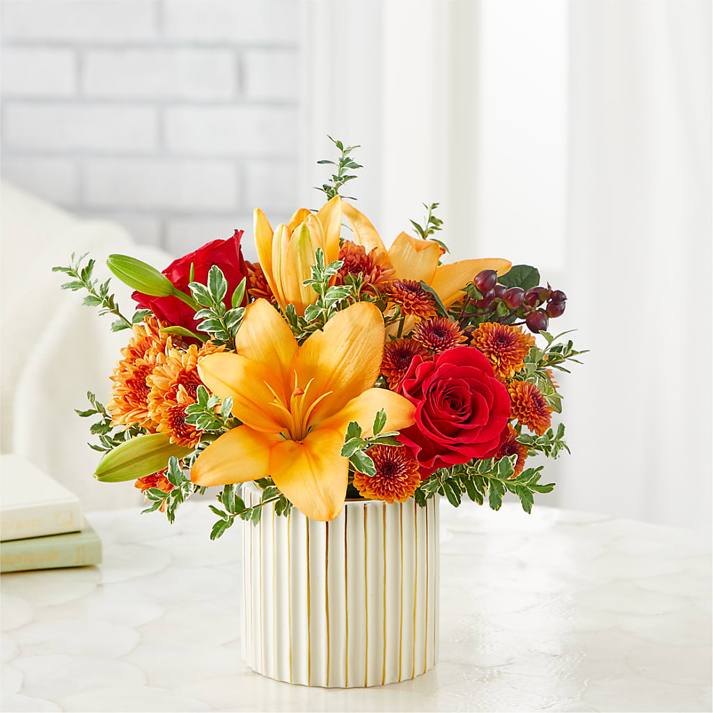 Scarlet Skies Bouquet –  Corona Rose Flowers, Corona CA