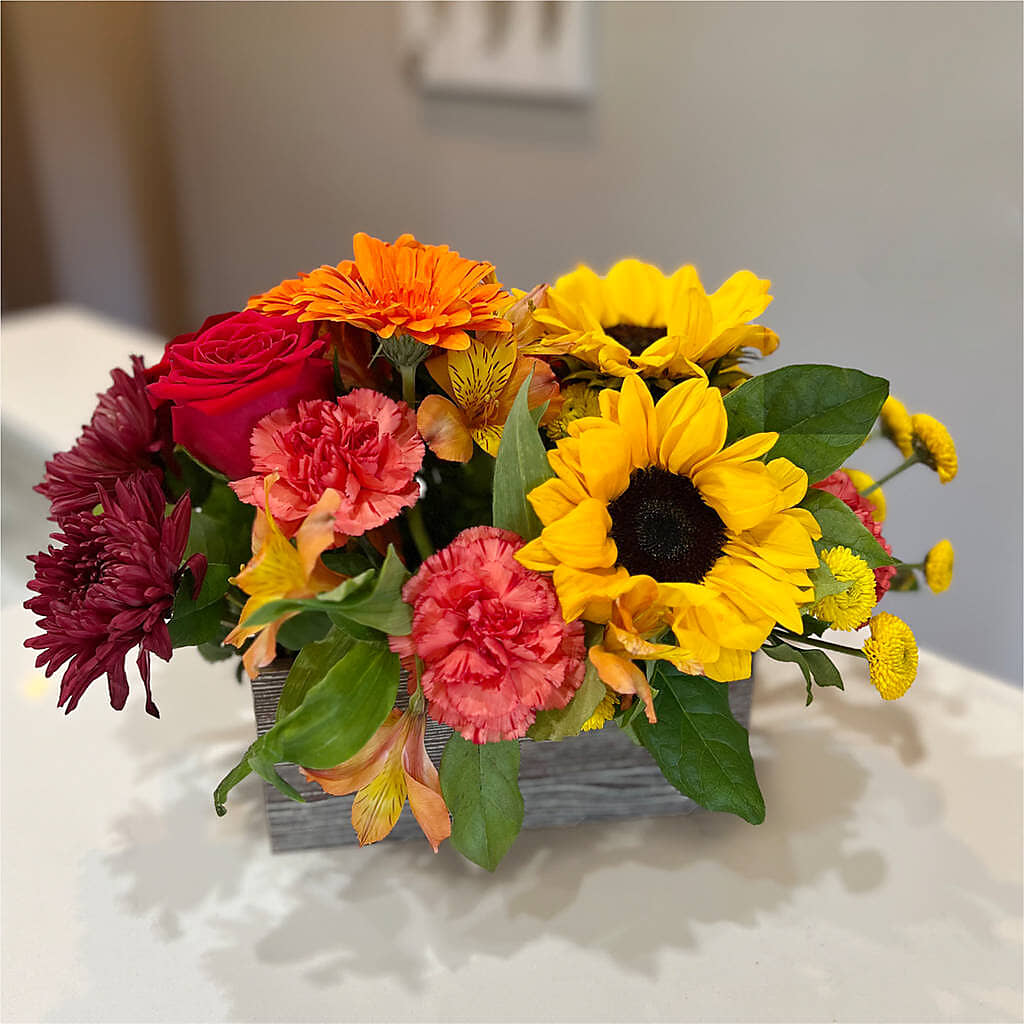 Autumn Orchard Bouquet –  Corona Rose Flowers, Corona CA