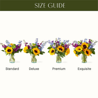 Catching Rays Bouquet –  Corona Rose Flowers, Corona CA
