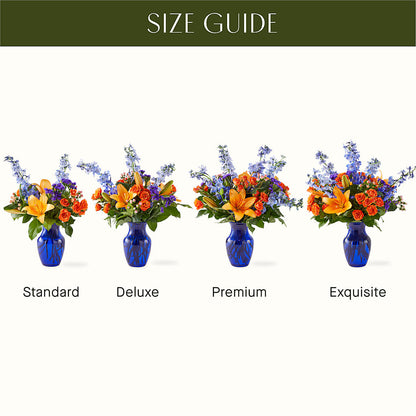 Radiant Citrus Bouquet –  Corona Rose Flowers, Corona CA