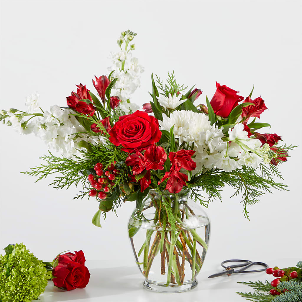 Merry Moment Bouquet – A Florist Original –  Corona Rose Flowers, Corona CA
