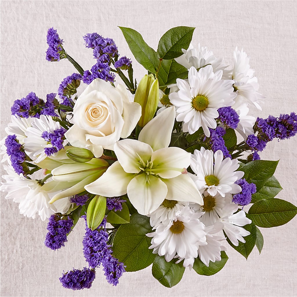 Beyond Blue Bouquet –  Corona Rose Flowers, Corona CA
