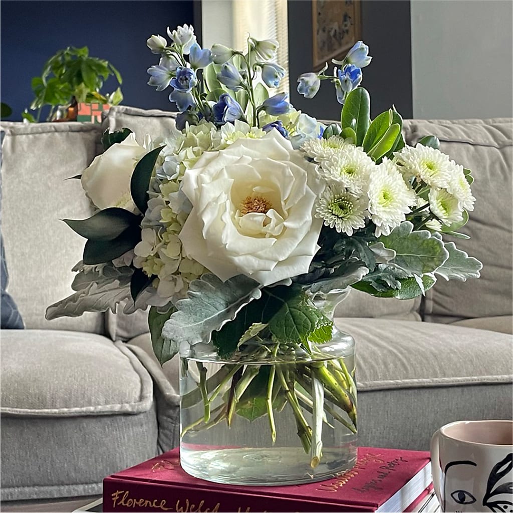 Clear Skies Bouquet –  Corona Rose Flowers, Corona CA