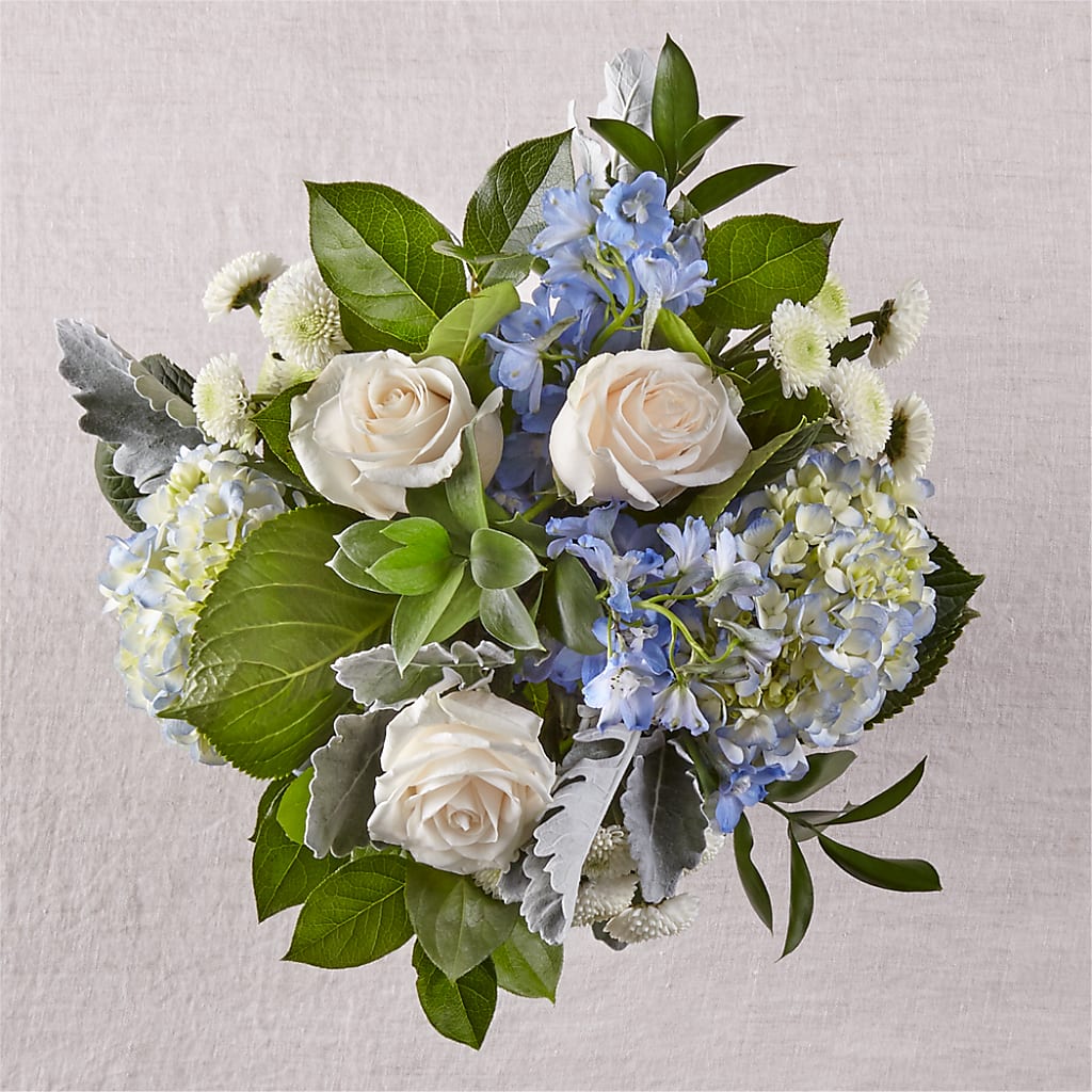 Clear Skies Bouquet –  Corona Rose Flowers, Corona CA