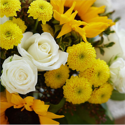 Luminous Morning Bouquet –  Corona Rose Flowers, Corona CA