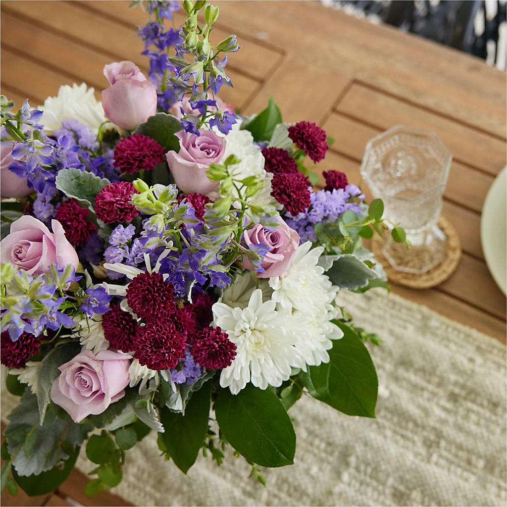 Violet Frost Bouquet –  Corona Rose Flowers, Corona CA