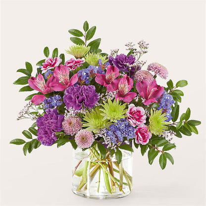 Glass Half Full Bouquet –  Corona Rose Flowers, Corona CA