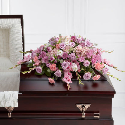 Immorata Casket Spray –  Corona Rose Flowers, Corona CA