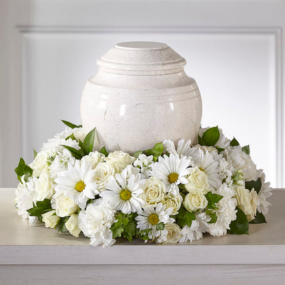 Ivory Gardens Cremation Adornment –  Corona Rose Flowers, Corona CA