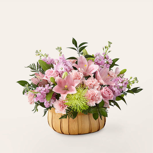 Beautiful Spirit Basket –  Corona Rose Flowers, Corona CA