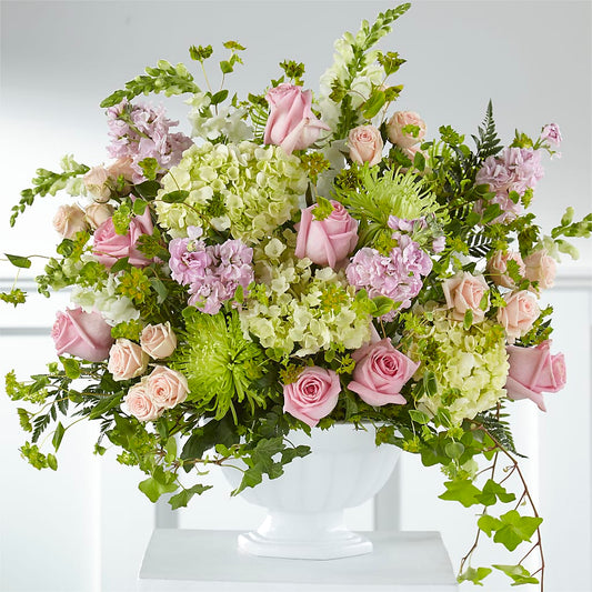 Radiant Embrace Arrangement –  Corona Rose Flowers, Corona CA