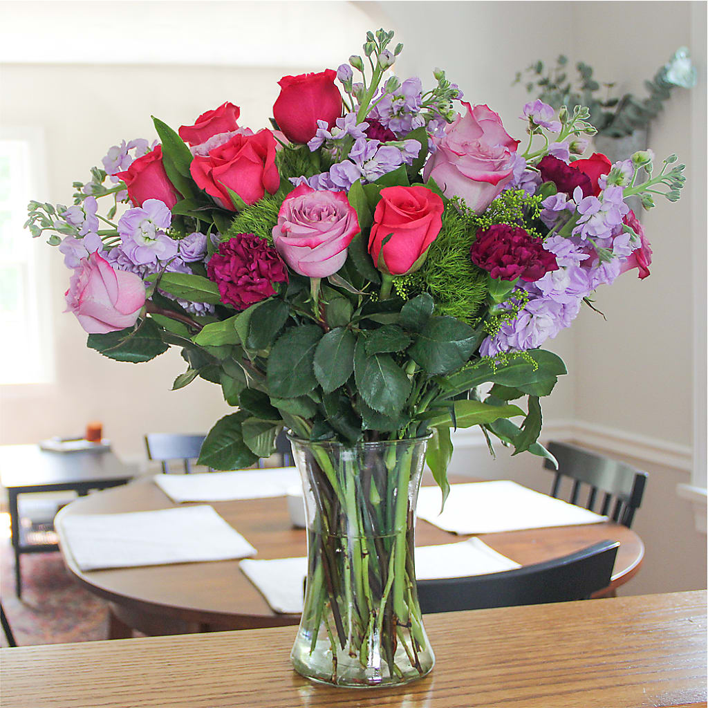 Charm & Comfort Bouquet –  Corona Rose Flowers, Corona CA