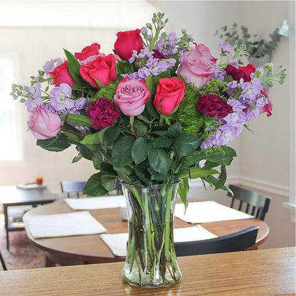 Charm & Comfort Bouquet –  Corona Rose Flowers, Corona CA
