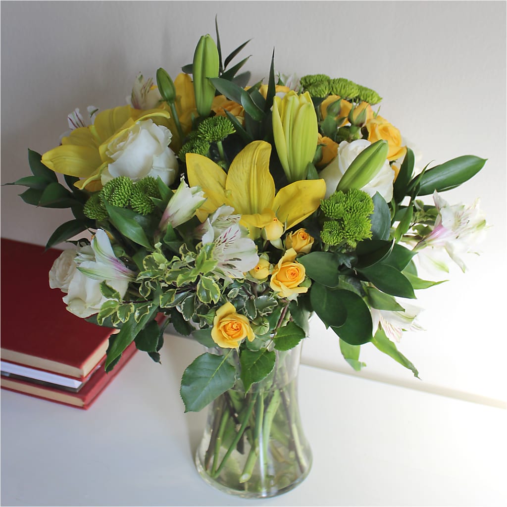 Hope & Serenity Bouquet –  Corona Rose Flowers, Corona CA