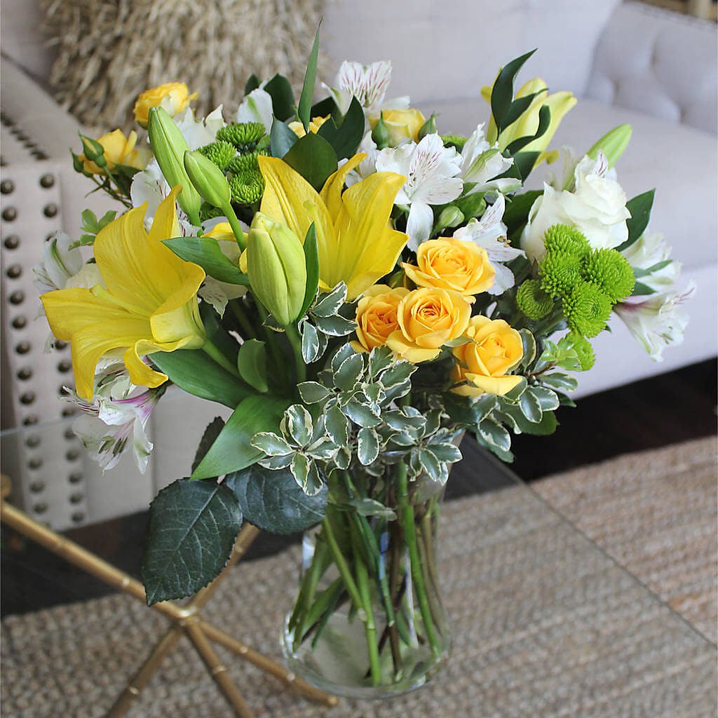 Hope & Serenity Bouquet –  Corona Rose Flowers, Corona CA