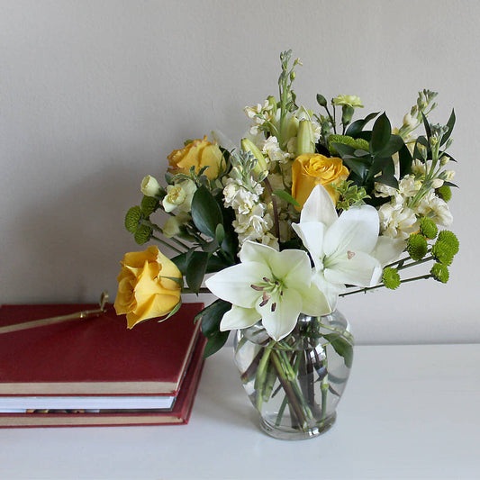 Hope & Serenity Bouquet –  Corona Rose Flowers, Corona CA