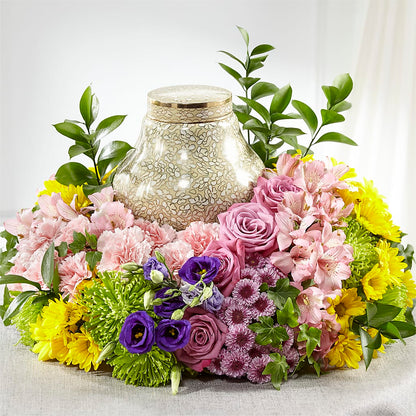 Rays of Hope Cremation Adornment –  Corona Rose Flowers, Corona CA