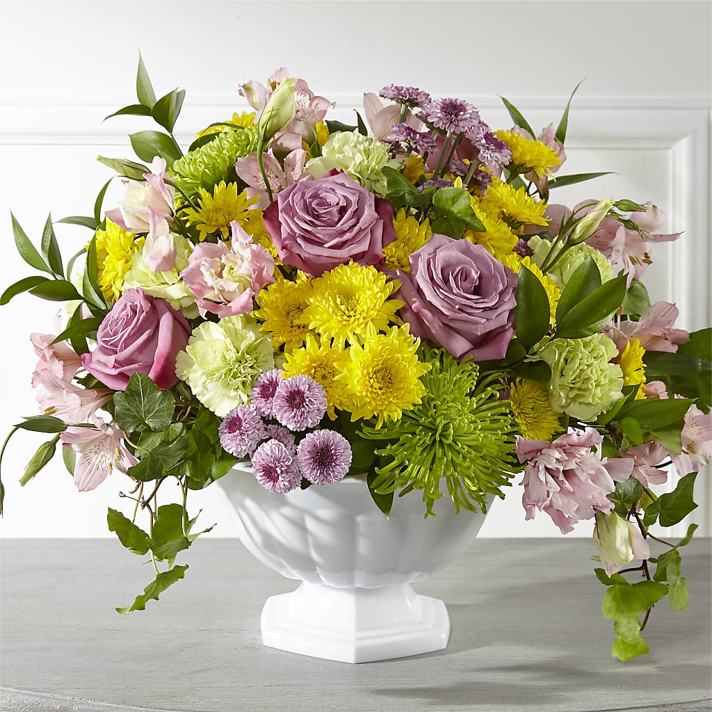Healing Thoughts Arrangement –  Corona Rose Flowers, Corona CA
