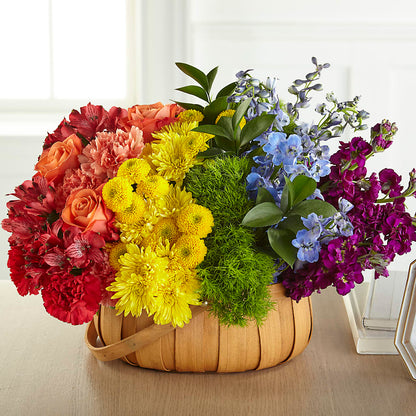 Prideful Basket –  Corona Rose Flowers, Corona CA