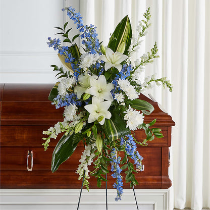 Eternal Impressions Standing Spray –  Corona Rose Flowers, Corona CA