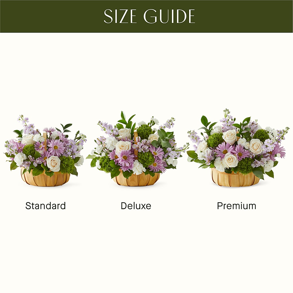 Peace & Love Basket –  Corona Rose Flowers, Corona CA