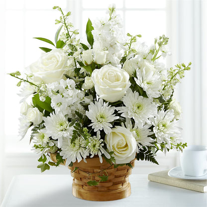 Heartfelt Condolences Arrangement –  Corona Rose Flowers, Corona CA