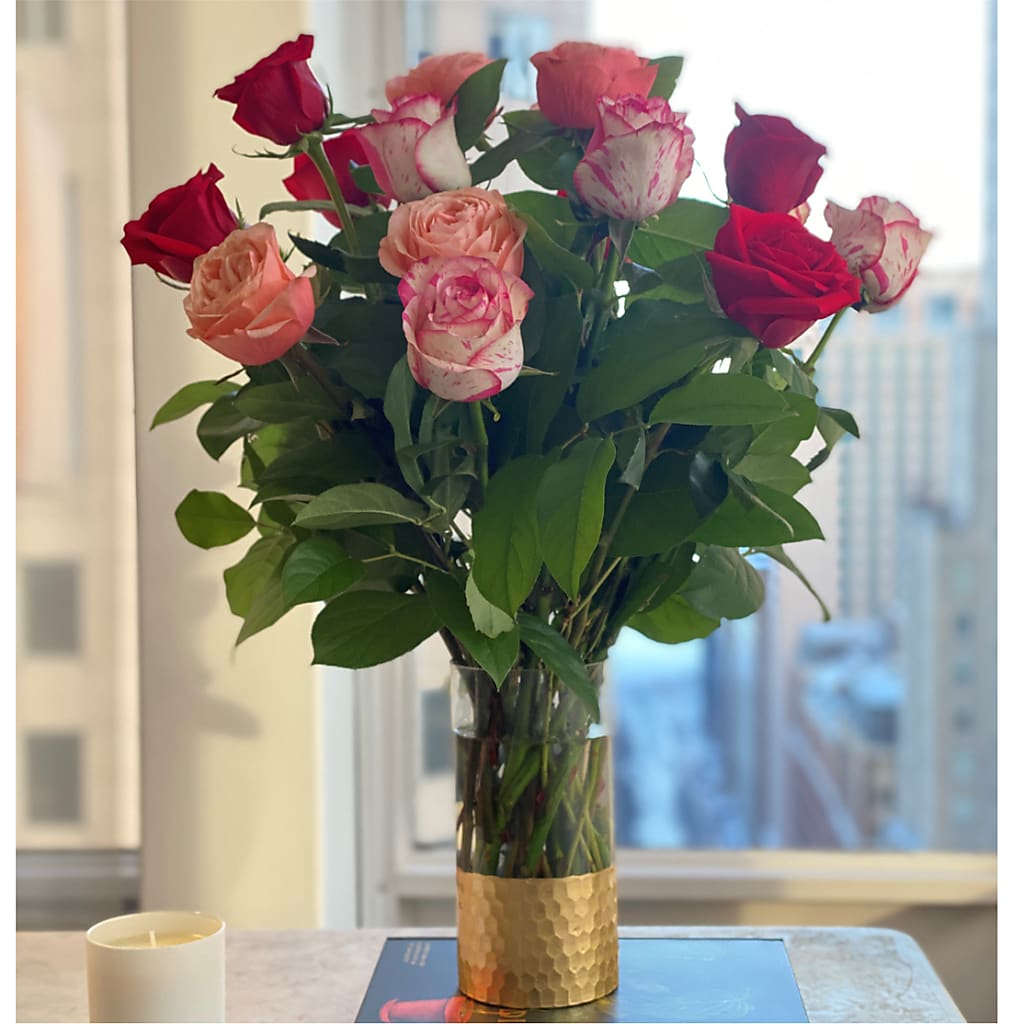 Ever After Rose Bouquet –  Corona Rose Flowers, Corona CA