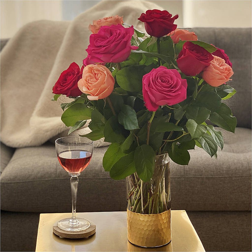 Ever After Rose Bouquet –  Corona Rose Flowers, Corona CA