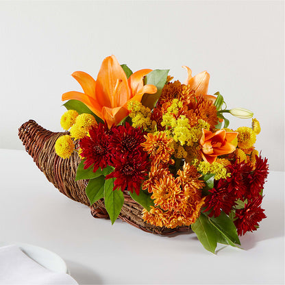 Bouquet of Blessings Cornucopia –  Corona Rose Flowers, Corona CA