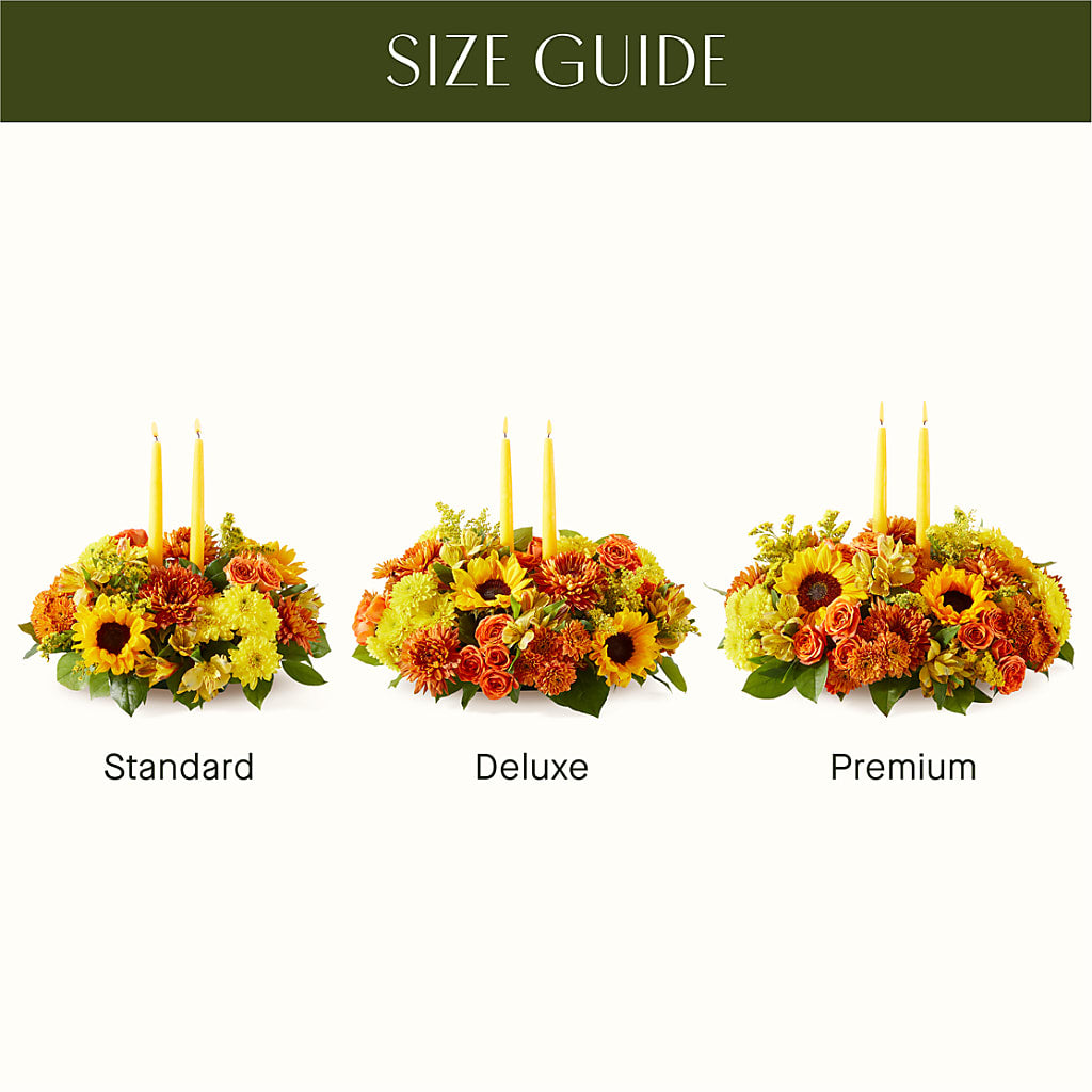 Autumn Harmony Centerpiece –  Corona Rose Flowers, Corona CA