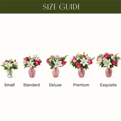 Made Me Blush Bouquet –  Corona Rose Flowers, Corona CA