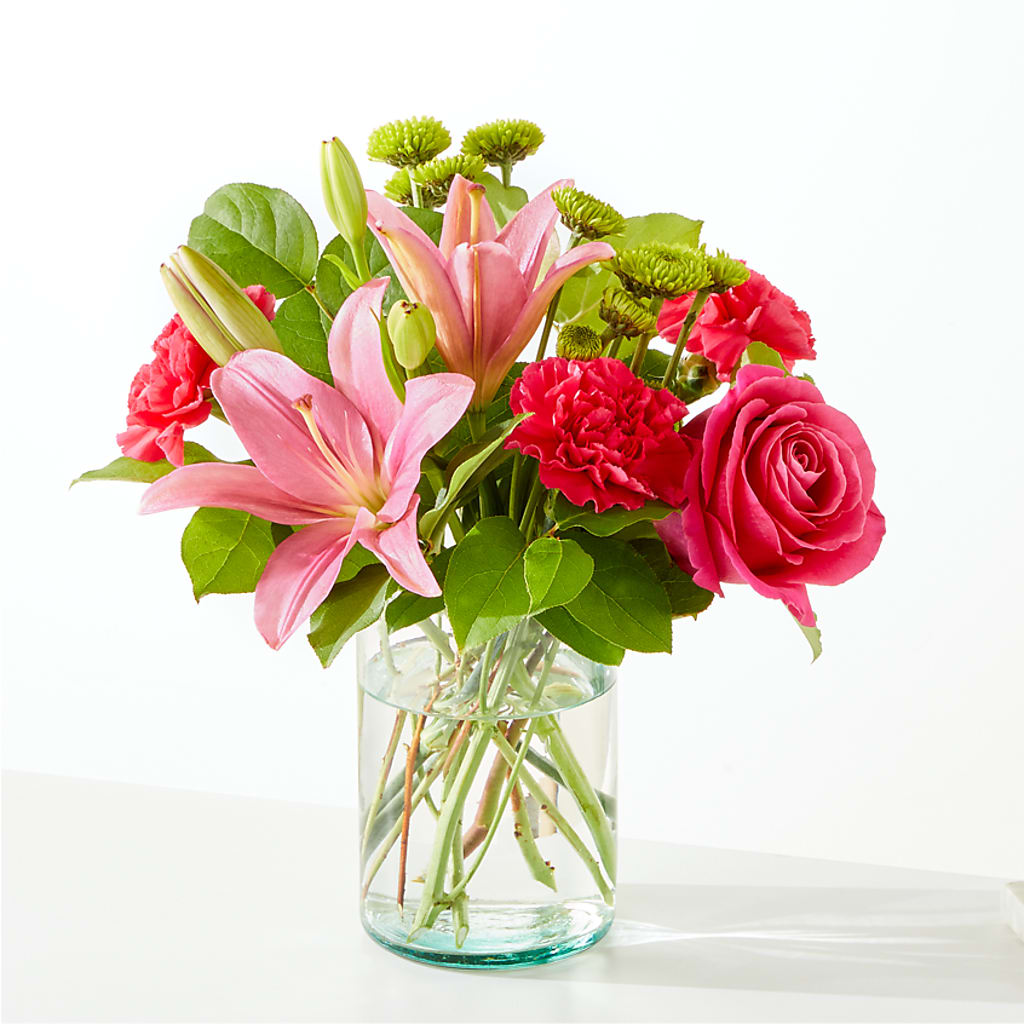 Watermelon Crush Bouquet –  Corona Rose Flowers, Corona CA