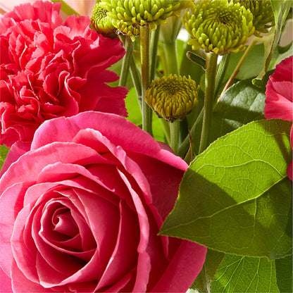 Watermelon Crush Bouquet –  Corona Rose Flowers, Corona CA
