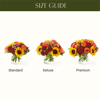 September Sunset Bouquet –  Corona Rose Flowers, Corona CA