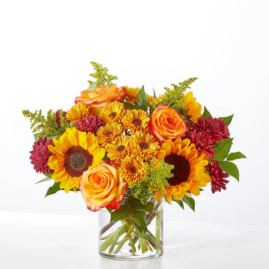 Flannel Scarf Bouquet –  Corona Rose Flowers, Corona CA