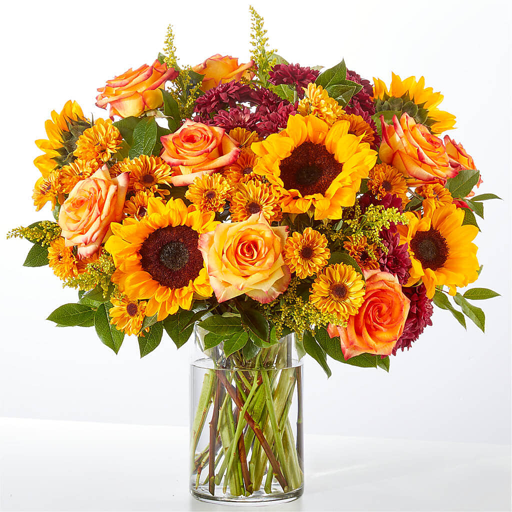 Flannel Scarf Bouquet –  Corona Rose Flowers, Corona CA