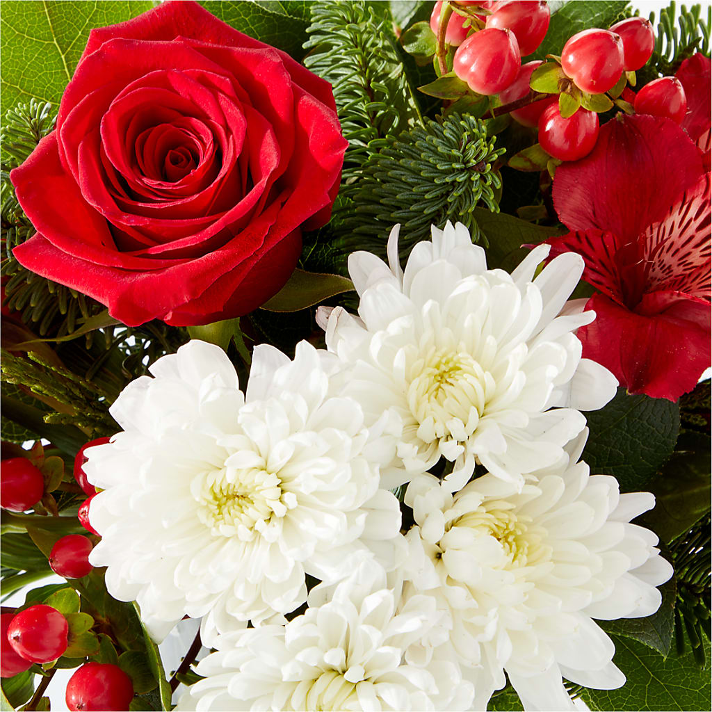 Letters to Santa Bouquet –  Corona Rose Flowers, Corona CA