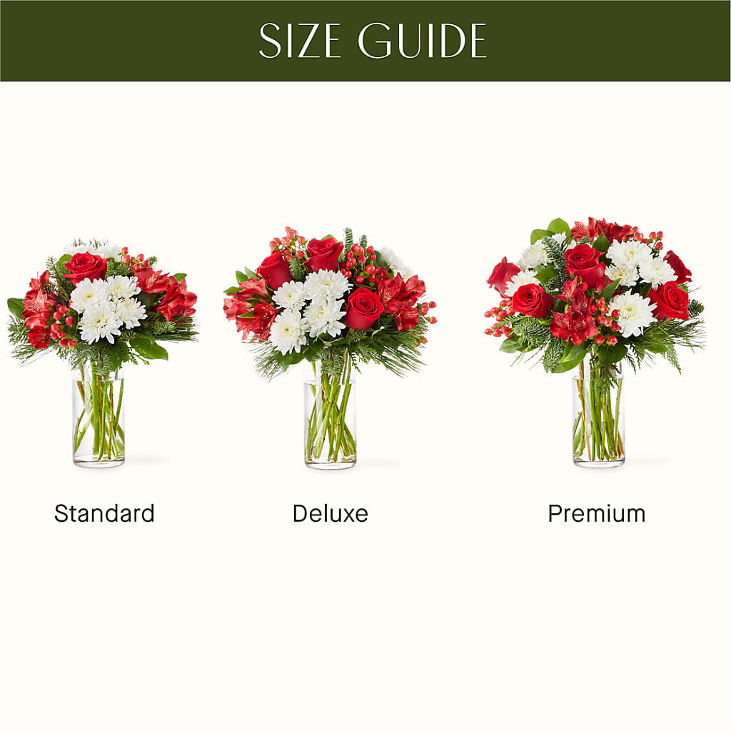 Letters to Santa Bouquet –  Corona Rose Flowers, Corona CA
