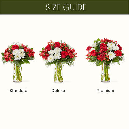 Letters to Santa Bouquet –  Corona Rose Flowers, Corona CA