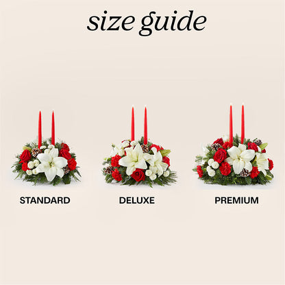 Seasonal Festivities Centerpiece –  Corona Rose Flowers, Corona CA