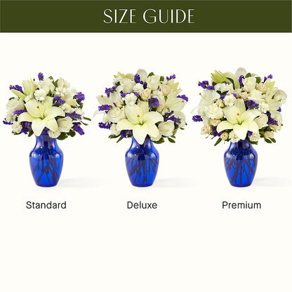 Sapphire Rush Bouquet –  Corona Rose Flowers, Corona CA