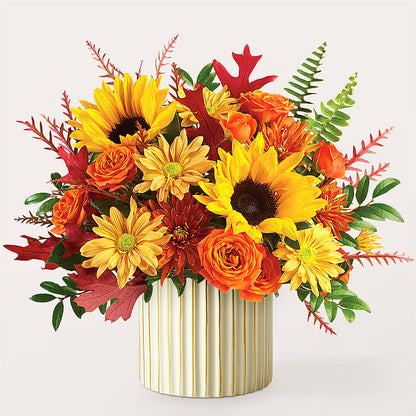 Fall Campfire Bouquet –  Corona Rose Flowers, Corona CA