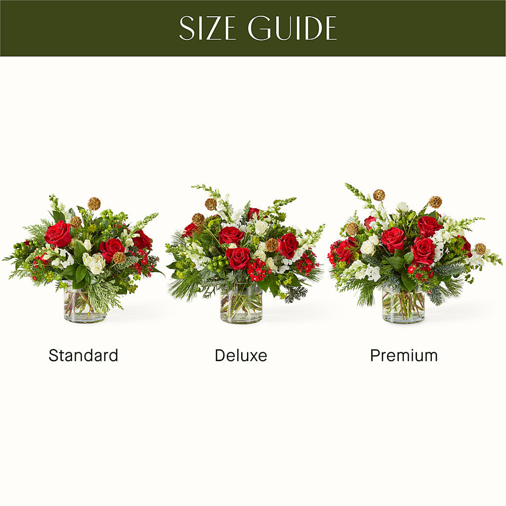 Deck the Halls Bouquet –  Corona Rose Flowers, Corona CA